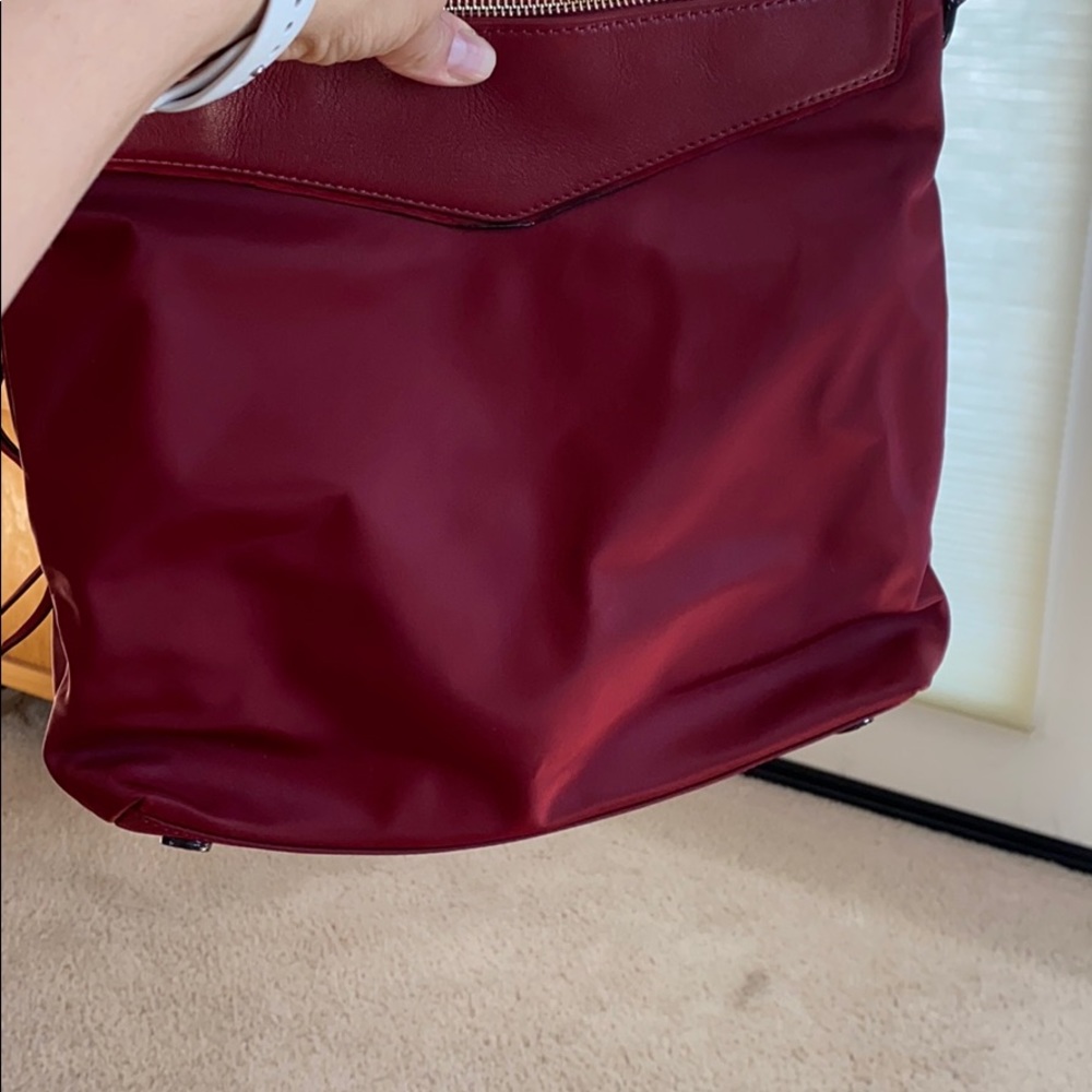 MZ Wallace Bedford Thompson Hobo Cranberry Small - Picture 16 of 16